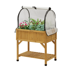 Raised Planter Greenhouse Frame & Multi-Cover Set